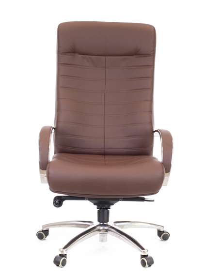 Кресло руководителя Everprof Orion AL M Кожаное Коричневый