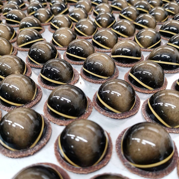 154 | Форма для шоколадных конфет &quot;Полусфера 50 мм&quot; (275*175 мм)