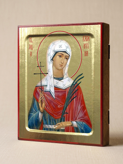 Икона Валентины, мученицы на дереве: 125 х 160 (Синопсисъ)