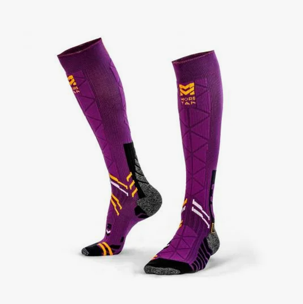 Носки MORETAN SNOWBOARD PRO фиол.