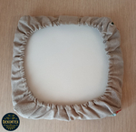 Набор чехлов на табурет из гобелена Акварельные пионы (33х33 см) - 4шт