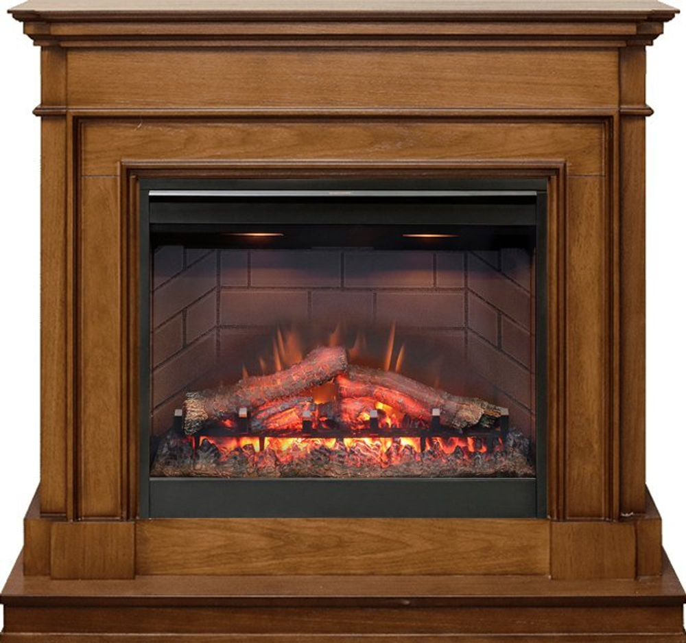 Каминокомплект Newport - Орех с очагом Symphony 26'' DF2608-INT