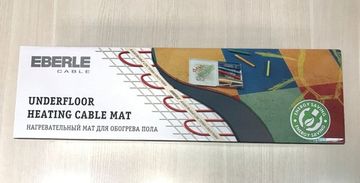 Тёплый пол Eberle Cable D-mat 150/3,0 - 450 на площадь 3,0м2 под плитку