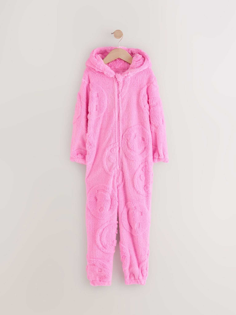 Комбинезон флисовый для девочки Next E96-162, Ярко-розовый