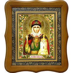 Ольга Святая равноапостольная княгиня. Икона на холсте