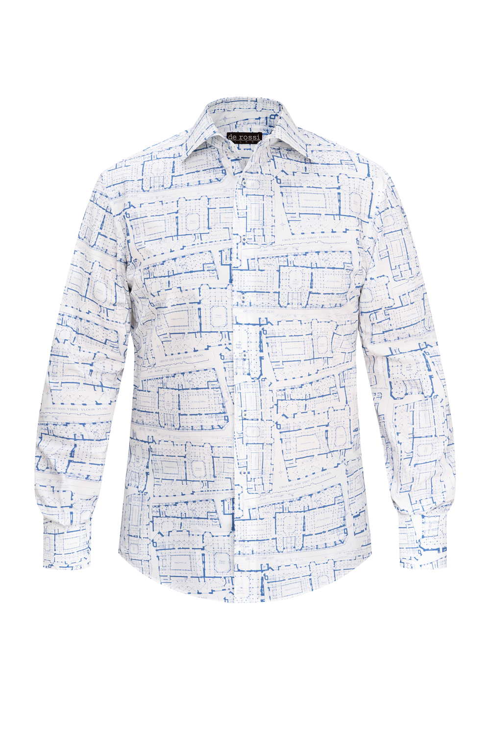 Рубашка Лондонские чертежи