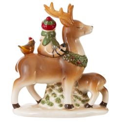GAEM Фигурка декоративная "Олени", L18 W9 H21 см