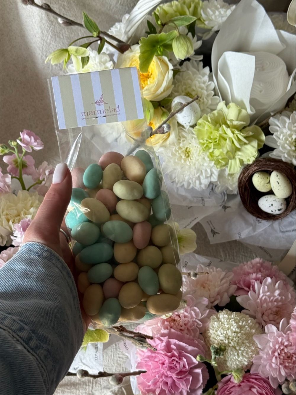 Миндаль в шоколаде