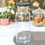 Графин декантер 1260мл "Village" с черной крышкой