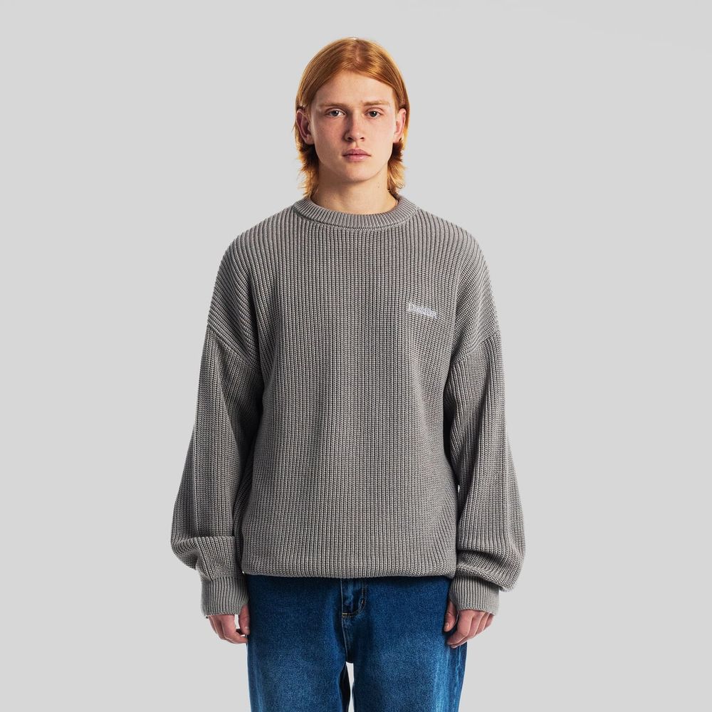 Свитер Dissident OG Logo серый