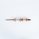 Опорное веретено с двумя катушками из натурального дерева. Art of Siberia. B36