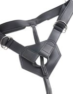 Страпон на виниловых трусиках Strap-on Harness Cock - 17,8 см. (Цвет: телесный)