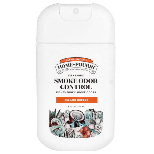 Poo-Pourri, Home-Pourri ™, средство для устранения запаха дыма, Island Breeze, 30 мл (1 жидк. Унция)