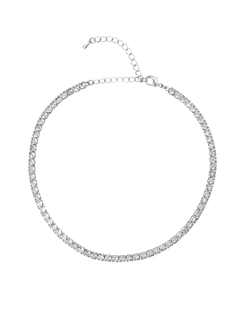 Колье-полоса цирконов, крупные камни