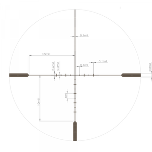 Прицел Artelv CRS 1-10x28 SFP AMS1‑10x Fiber (ASCF11028S34)