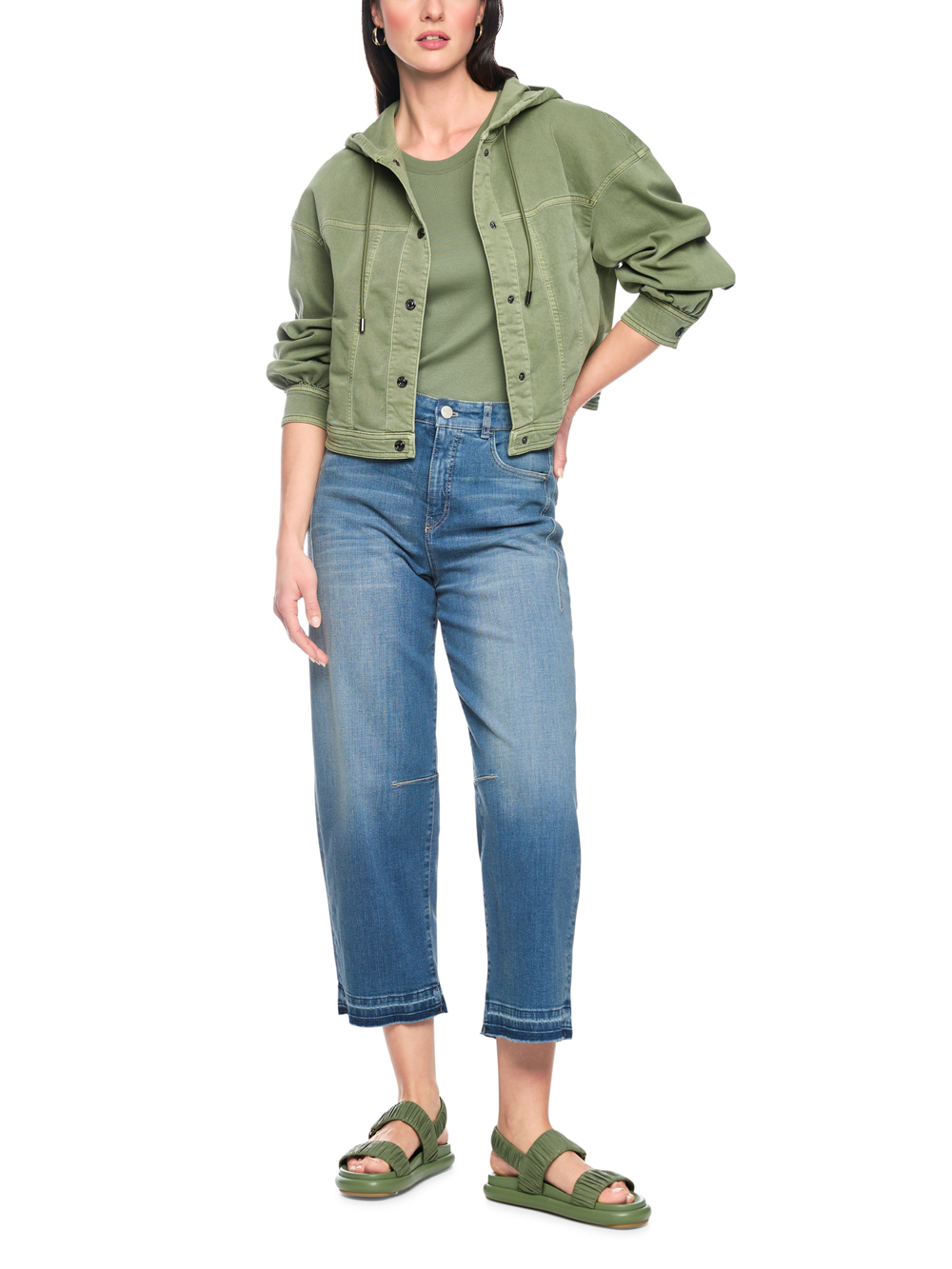 Джинсы из хлопка