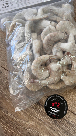 Креветка ваннамей сыромороженная 21/25