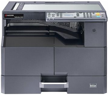 МФУ лазерное KYOCERA TASKalfa 2020 "3 в 1", А3, 20 стр./мин, 30 000 стр./мес, без крышки, 1102ZR3NL0