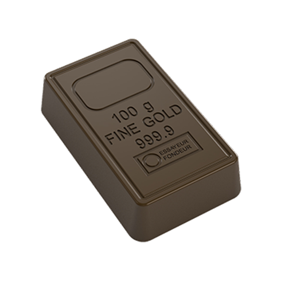 Форма № 450 &quot;Слиток золота&quot; (275*175 мм)