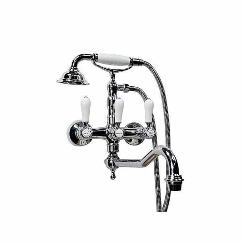 Смеситель для ванны Magliezza Bianco 50605 с лейкой TL-3 хром