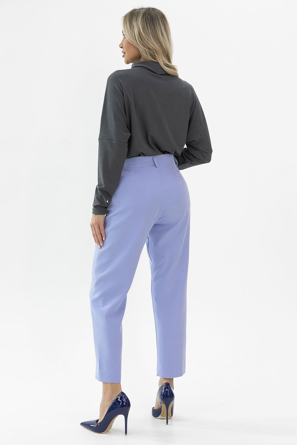 Брюки укороченные Энни (голубые) Б14286-10М LT Collection