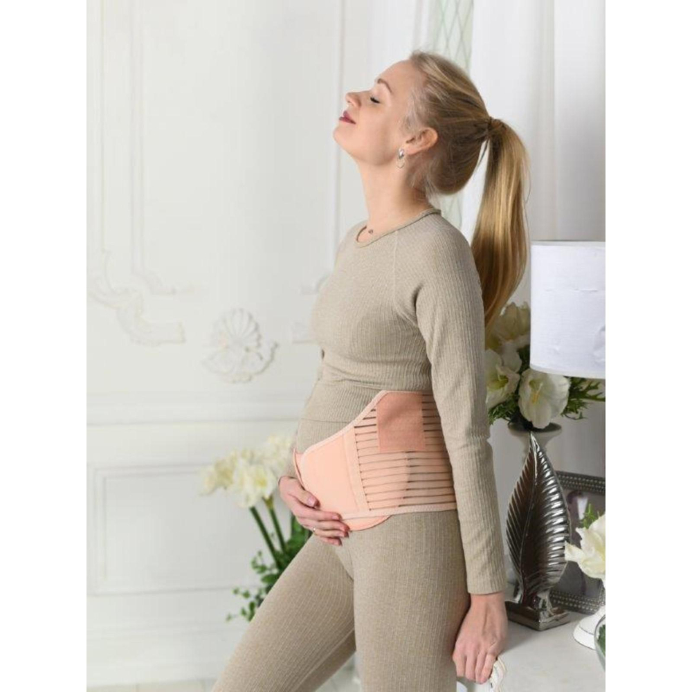 7044141 Бандаж-пояс универсальный, размер 116-120, цвет бежевый