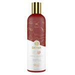 Массажное масло Dona с ароматом мандарина и иланг-иланга (120 мл) (Цвет: прозрачный)