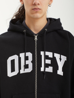 Мужская Толстовка Obey Collegiate Zip