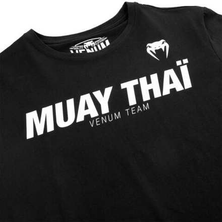 Футболка Venum Muay Thai VT Black/White