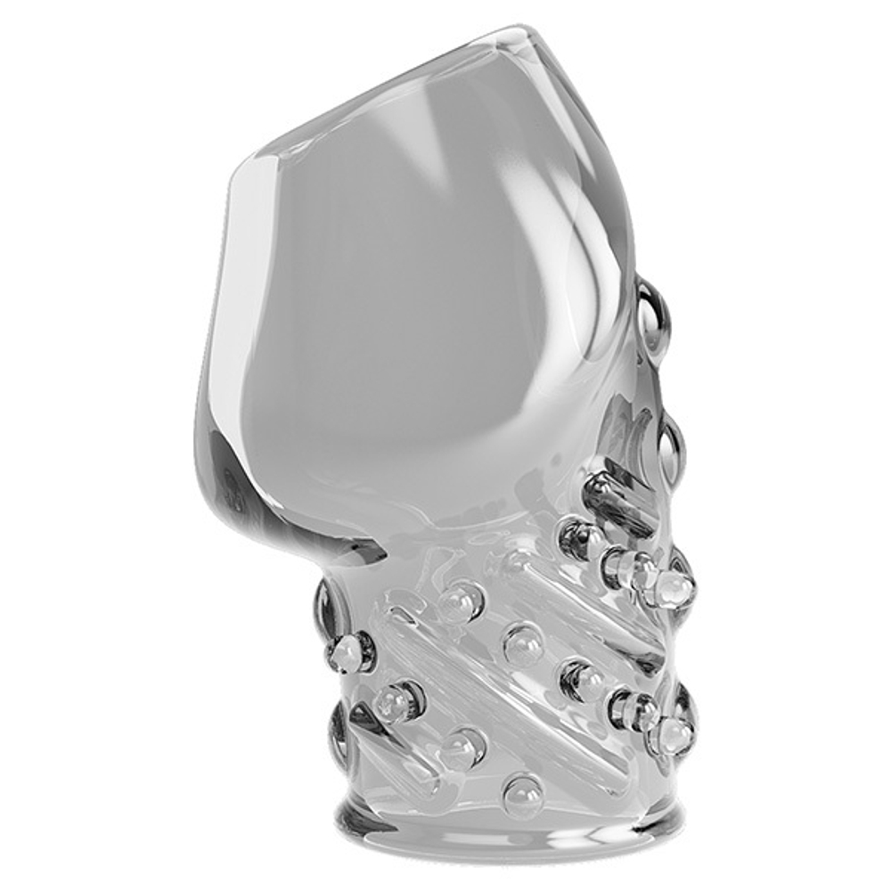 Прозрачная насадка на пенис 6,5см Pretty Love Matias BI-026248-1