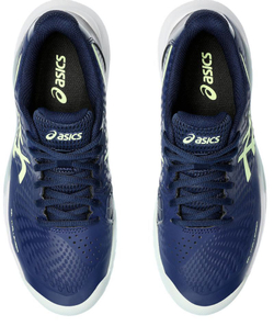 Женские теннисные кроссовки Asics Gel-Challenger 14 - blue expanse/illuminate yellow