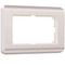Рамка Werkel Stream для двойной розетки перламутровый W0082113 4690389162589