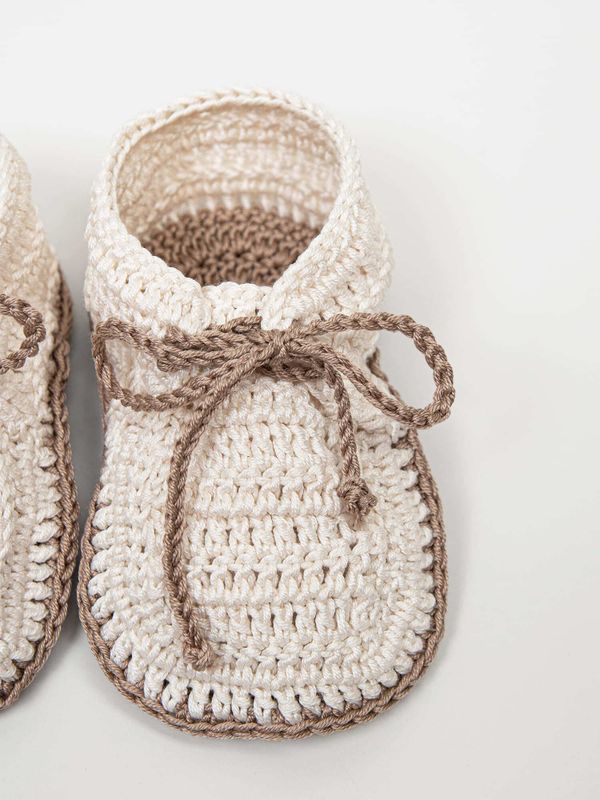 Пинетки вязаные 