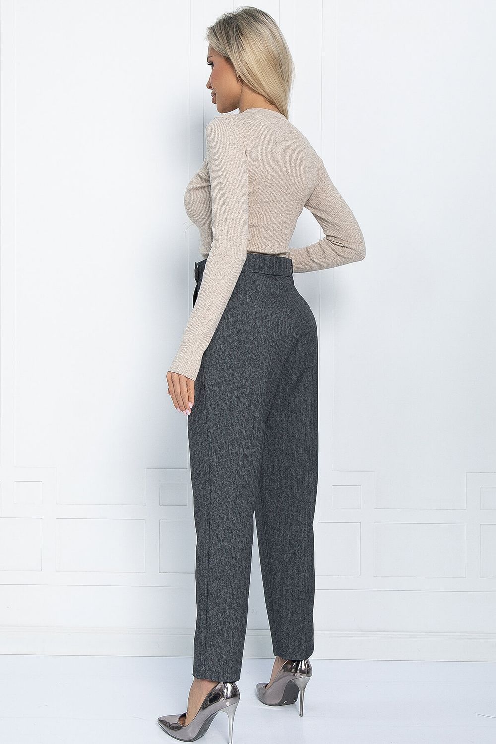 Брюки Счастливая встреча (серые) Б11437 LT Collection (Акция)