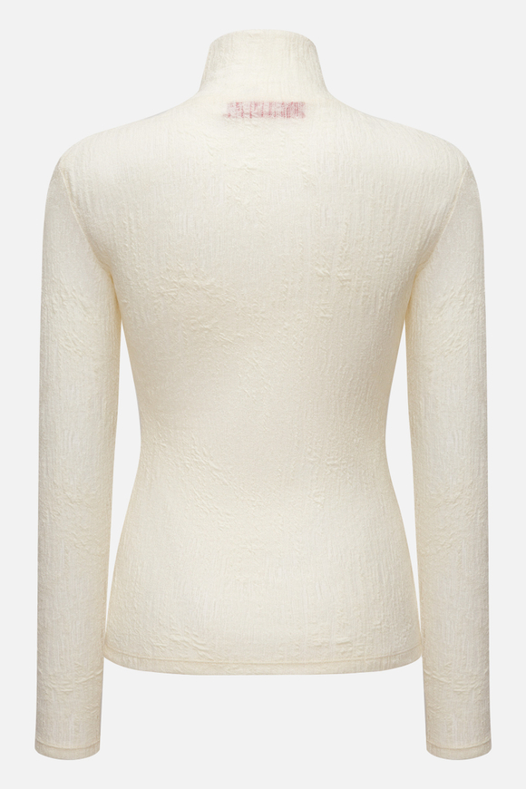 Водолазка из фактурной шерсти