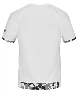 Мужская теннисная футболка Babolat Aero Crew Neck Tee - white/white