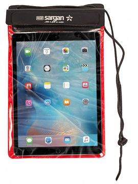 Чехол водонепроницаемый Sargan Сухов ПЛ для планшета 20см*25см красный