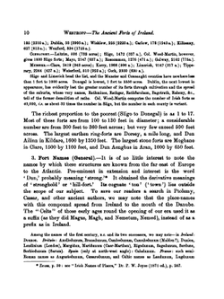 The Ancient Forts of Ireland. Being a Contribution Towards Our Knowledge of Their Types, Affinities, and Structural Features | T.J. Westropp