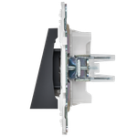 SKANDY Вывод кабеля SK-O01G графит IEK