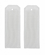 Погоны белые чистые без канта (Полиция )