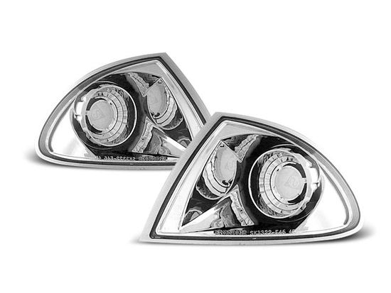 Поворотники Bmw 3 E46 chrome
