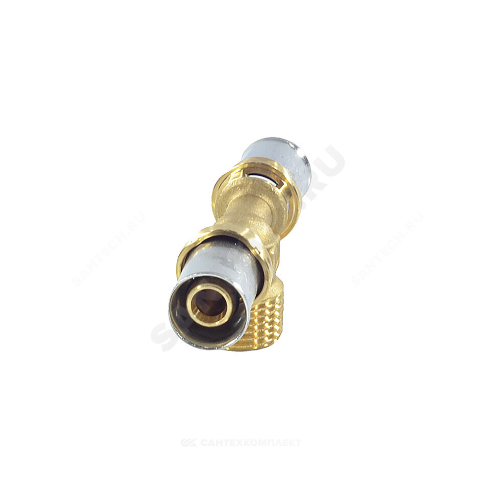 Тройник для МП/PE-X труб латунь пресс Дн 20х1/2"х20 НР RM153 Giacomini RM153Y037
