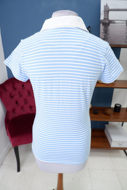 Футболка-поло Tchibo в полоску 44-46 размер