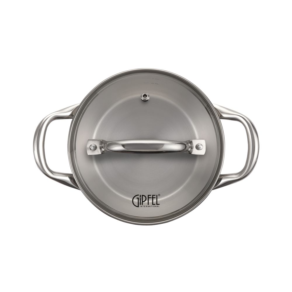Кастрюля из нержавеющей стали Gipfel Era 1376 16 см/1,4 л