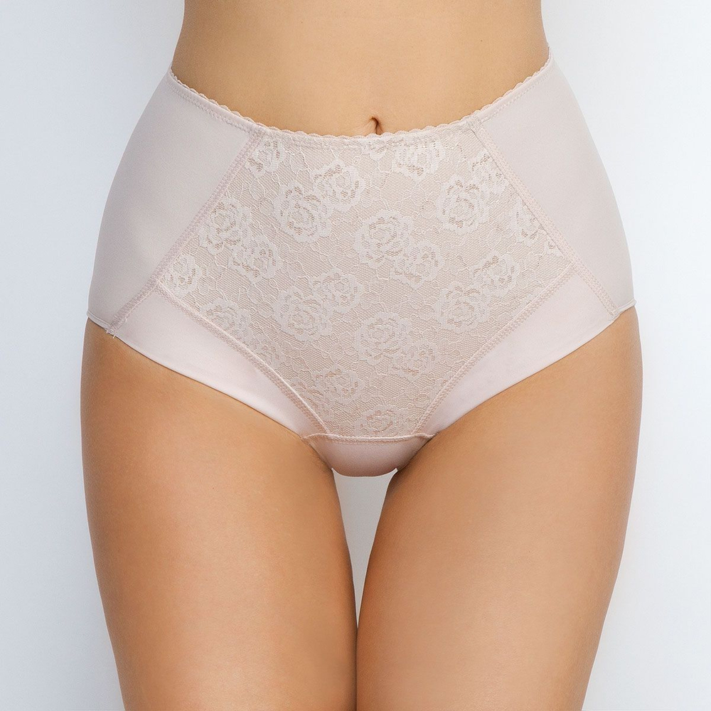 Трусы-макси с высокой линией талии (Размер: 54) (Цвет: фиолетовый)