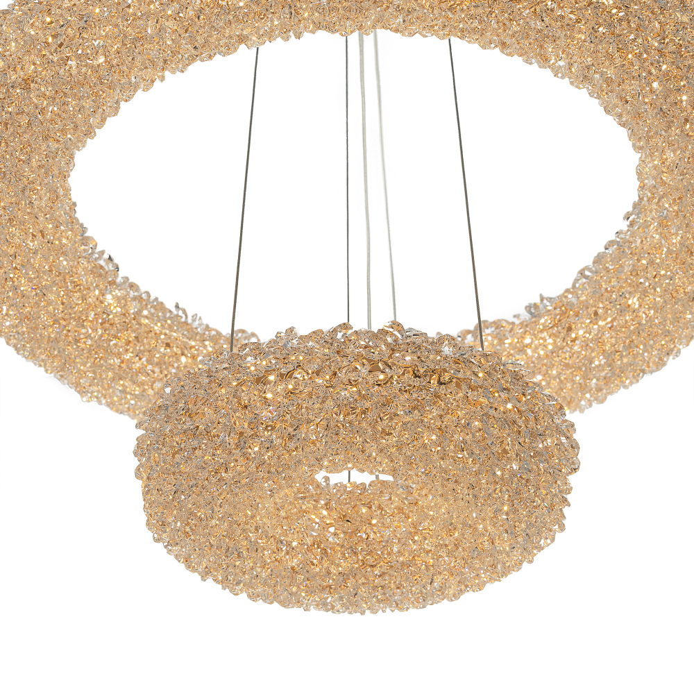 Citilux CLOUDY CL323172 LED Люстра хрустальная подвесная