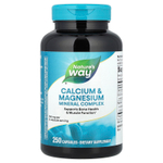 Nature's Way, Комплекс кальция и магния с минералами, 250 капсул