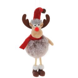 GAEM Изделие декоративное подвесное "Олень", L8 W6 H23 см, 3в.