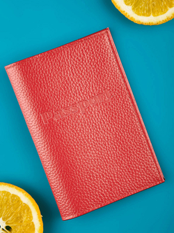 Обложка на паспорт кожаная