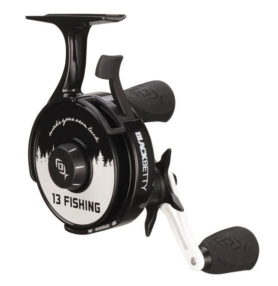 Катушка 13 FISHING FreeFall Carbon - Inline Ice Fishing Reel - Northwoods Edition - LH